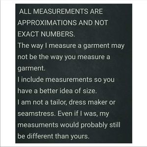 Sizing info